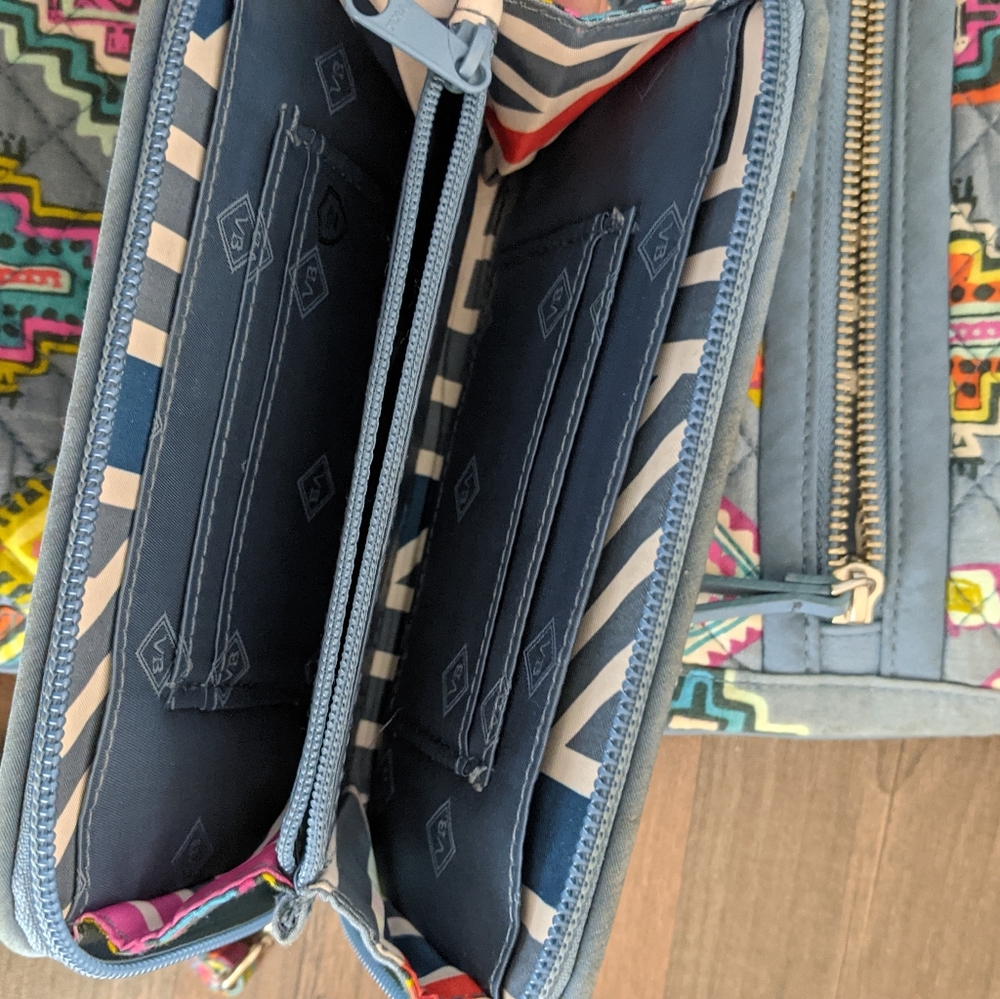Vera Bradley purse and wallet set